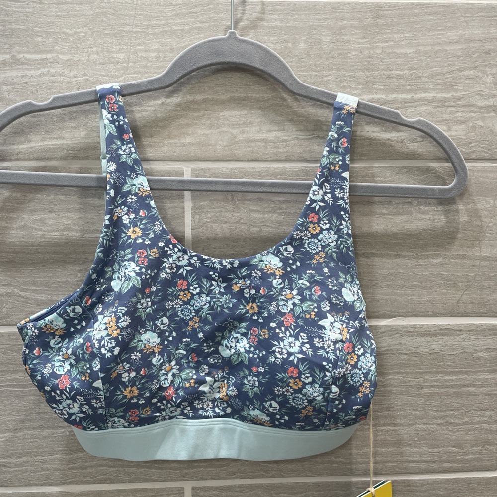 Fair Harbor The Atlantique Bra In Marine Floral‎ Size S NWT